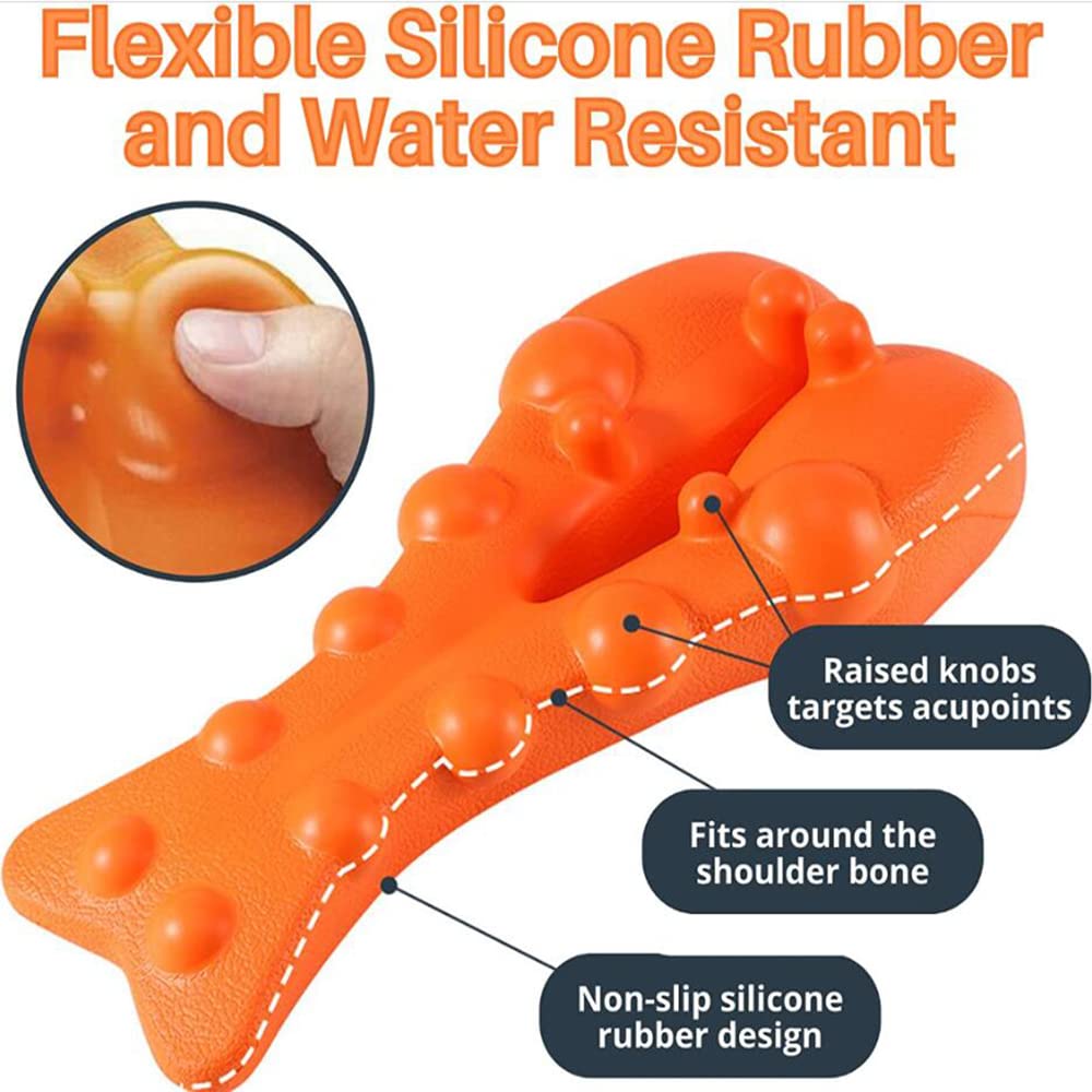 Nacken Schulter Rücken Massage Stretch Kissen Rücken Trigger Point Massager Zervikale Chiropraktik Lindert Müdigkeit Körper Schmerzlinderung