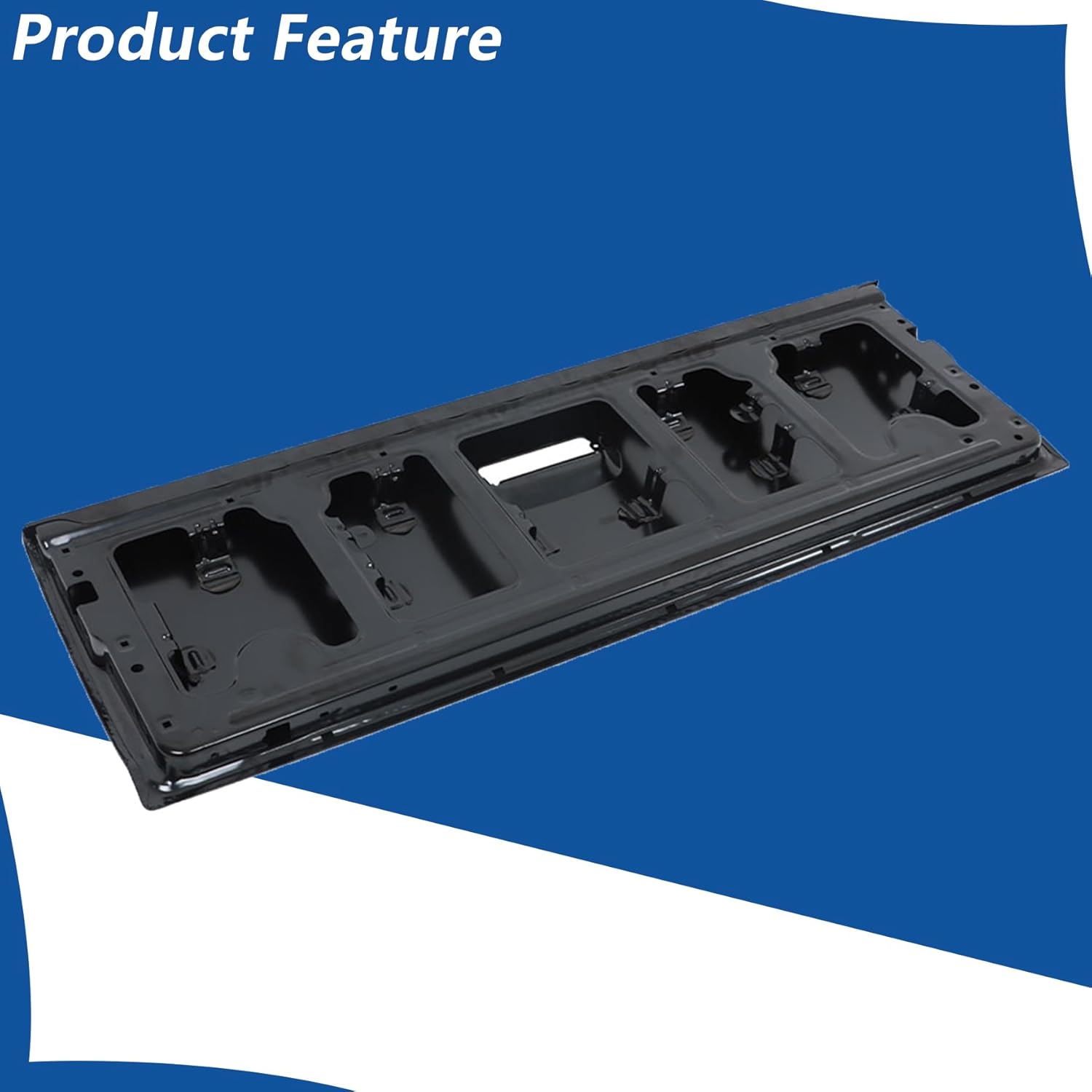 WFLNHB Rear Trunk Bed Tailgate Tail Gate Shell Black Replacement for Toyota Tacoma Pickup 2005-2015 TO1910100 6570104013