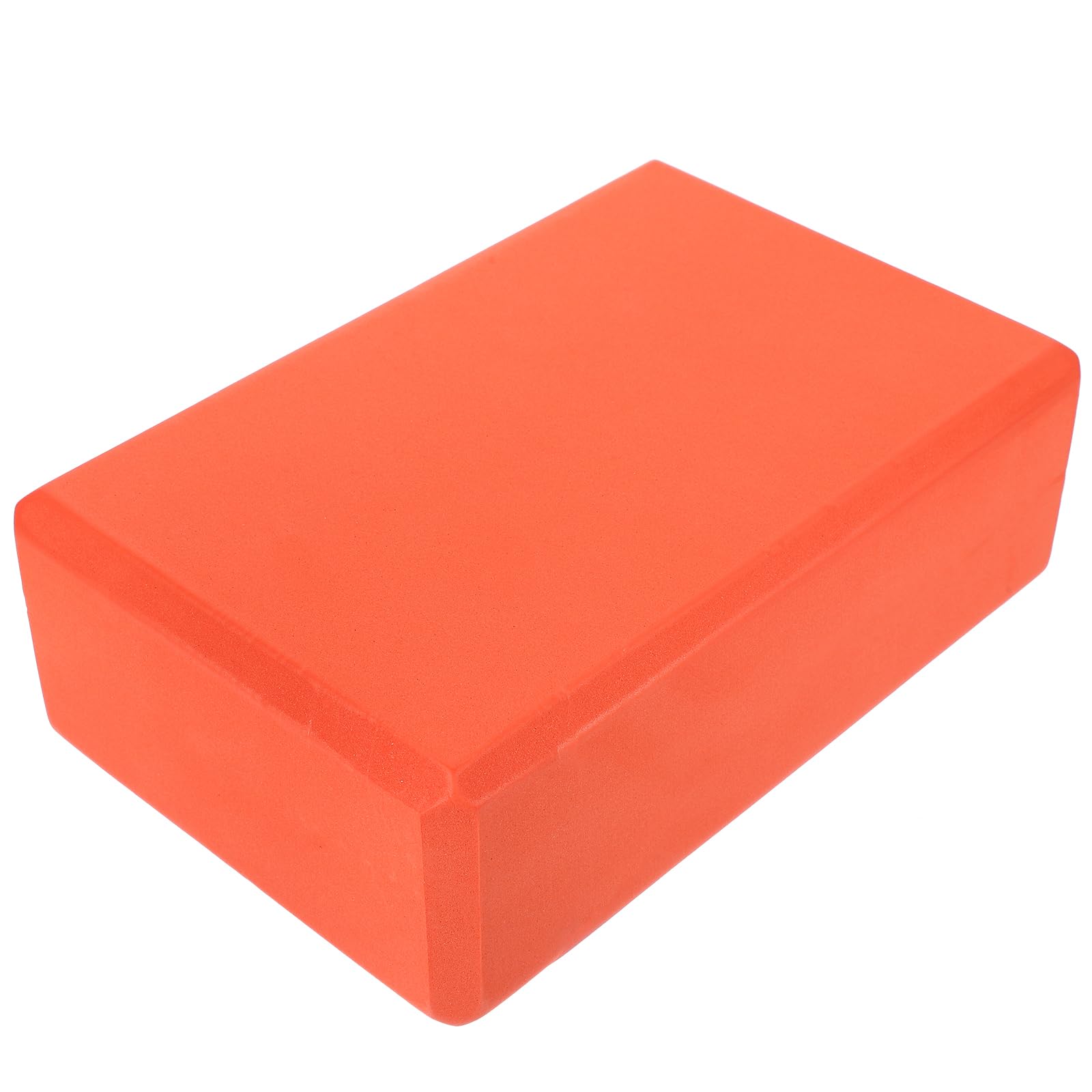 VANZACK High Density Eva Yoga Blocks for Pilates and Stretching Lightweight and Exercise Aid for Fitness Gym Workouts and Meditation Orange Color