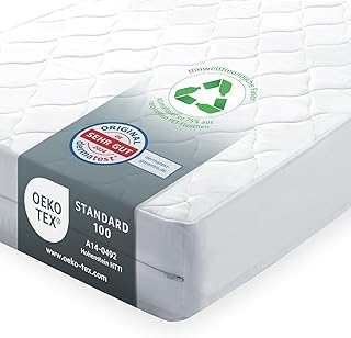 Sun Garden Matratze 90x200 cm H2 I P1440 ComfortPur I Oeko Tex 100 Zertifiziert I Abnehmbarer Bezug bis zu 40 °C Grad waschbar I Formstabiler Komfortschaumkern I Versteppung mit Polyester-Klimafaser