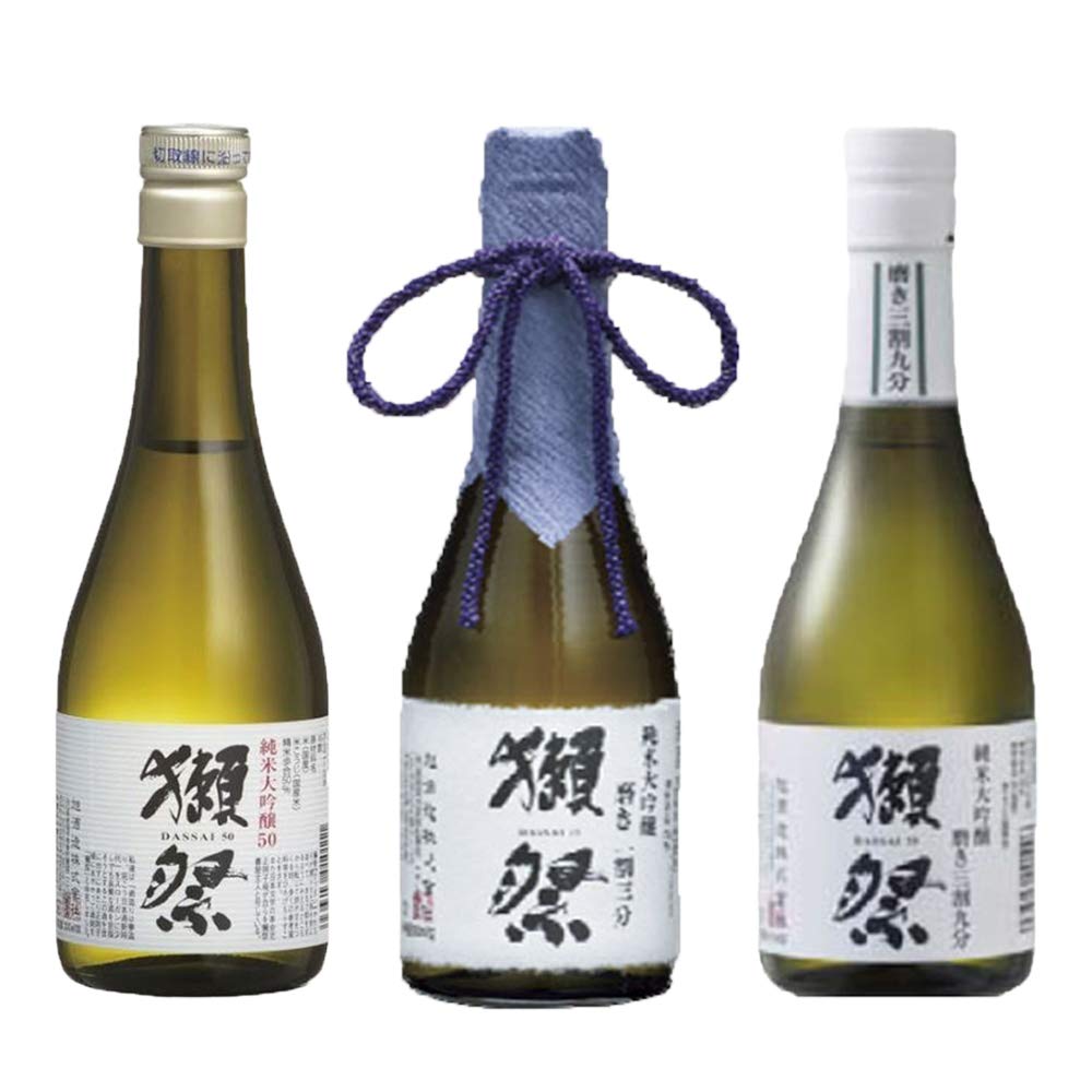 Asahi Shuzo Dassai Tasting Set 300ml 16% Alc./Vol (Set of 3)