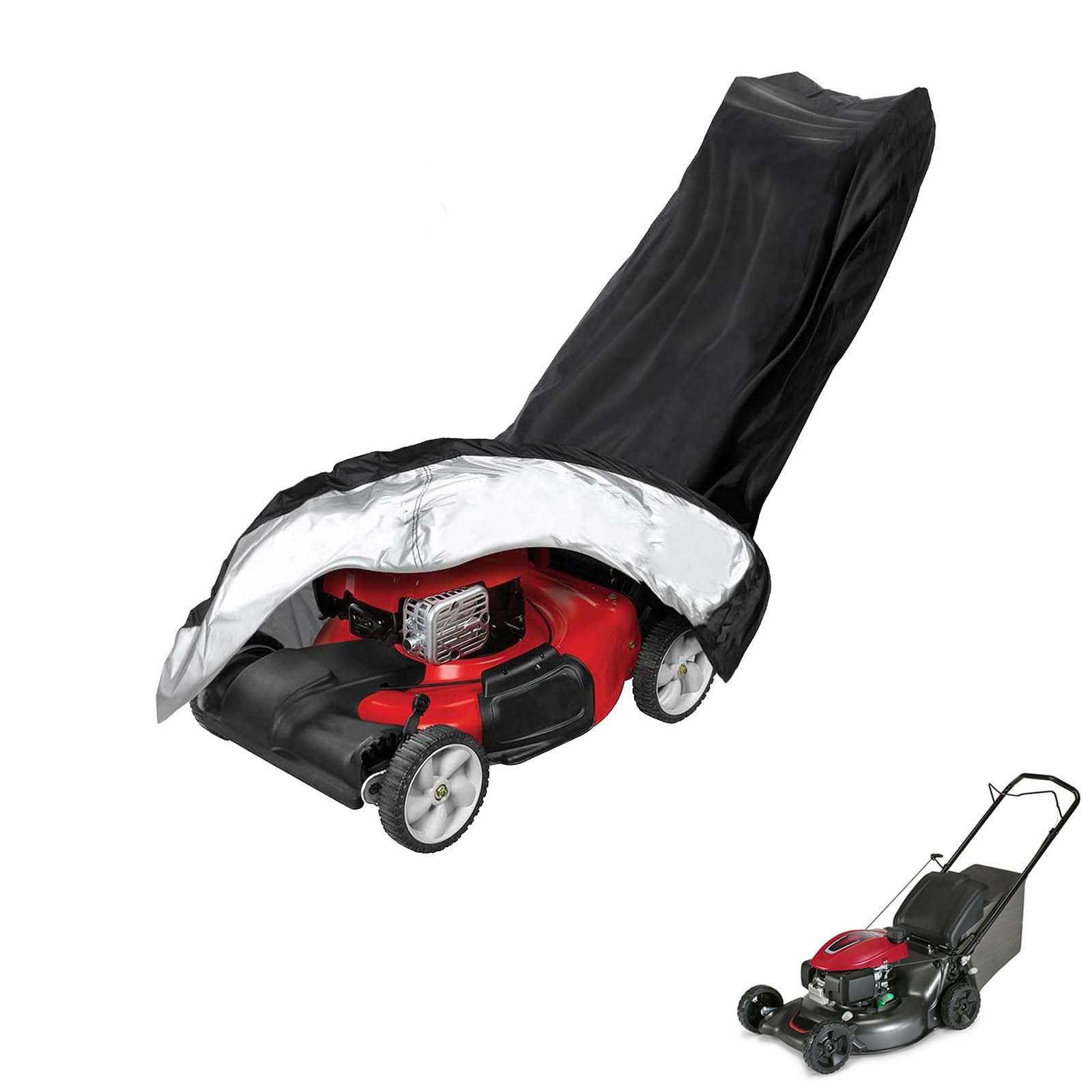 lawnmower cover Compatible with Honda HRN216PKA ,waterproof and sun,suitable for indoor and outdoor use all year round, comes with a storage bag — image 1