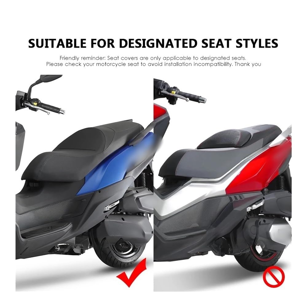 Coprisella per moto sportiva Coprisedile Per Cuscino Di Protezione Per Moto Per CRUISYM 300 150 JOYMAX Z Accessori Per Coprisedili In Tessuto Nylon
