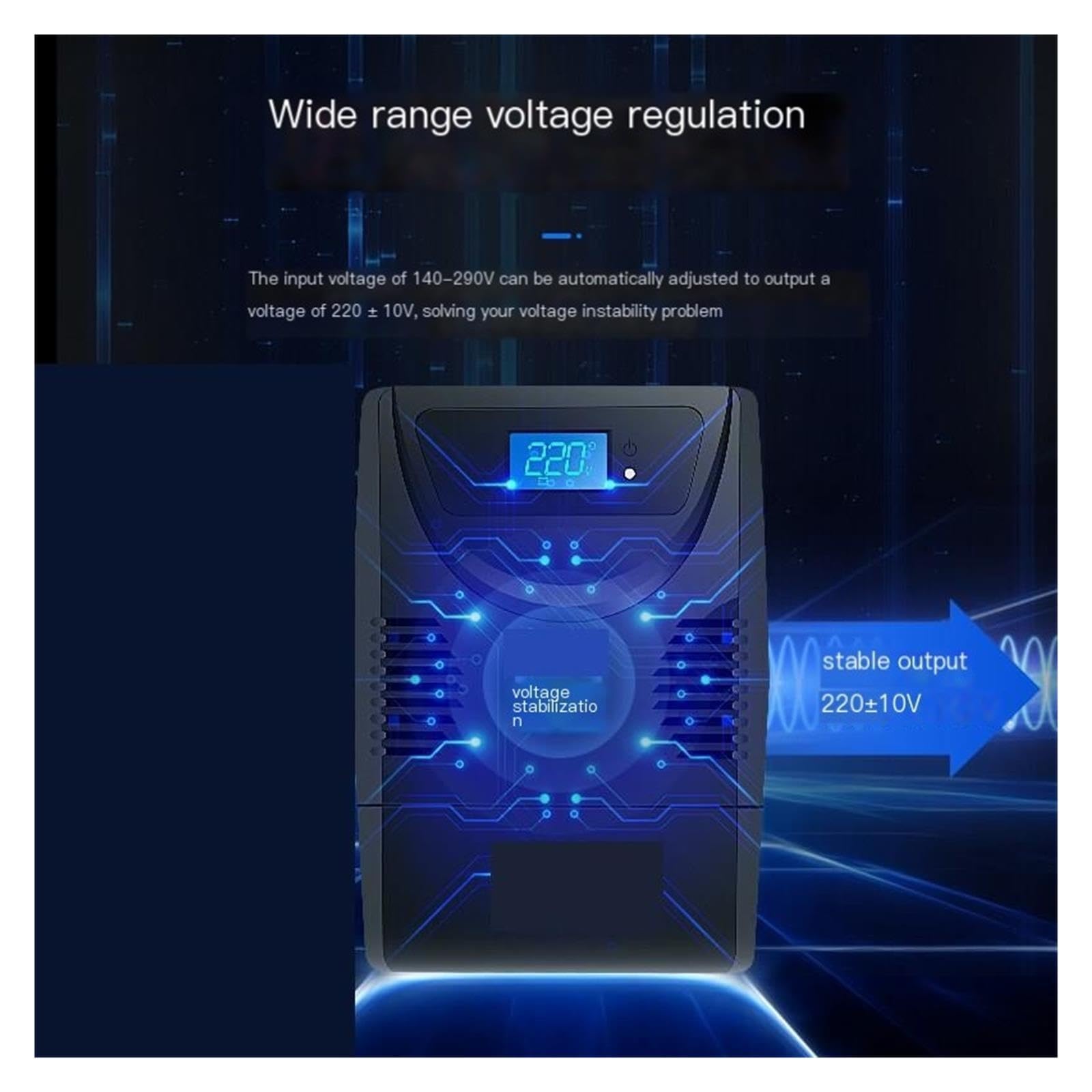 Gruppo di continuità UPS, torre SK1000A da 600W 1000VA