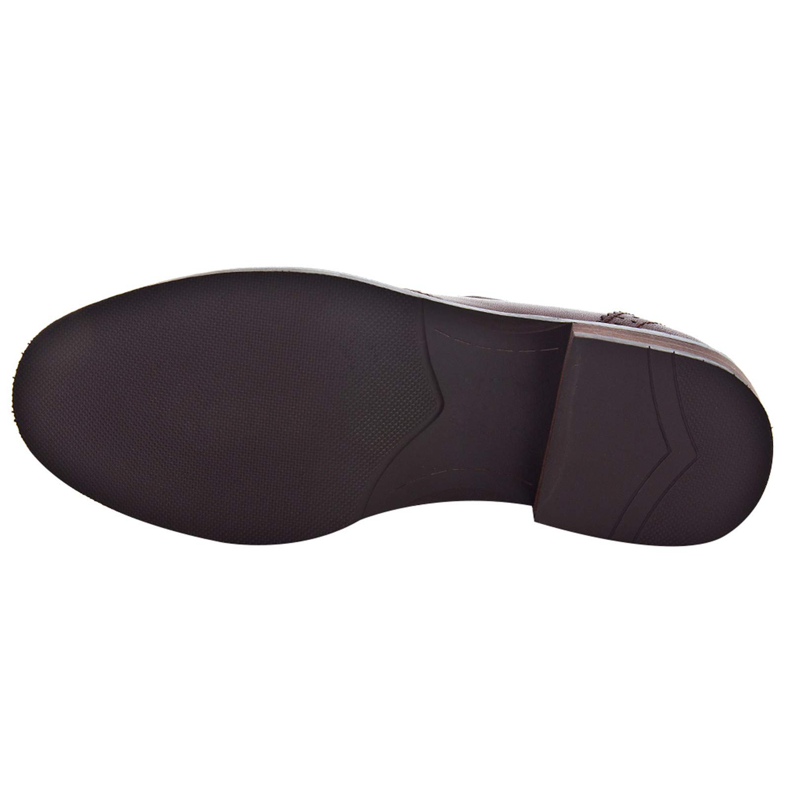 ANUFER Donna Costume Vera Pelle Nappa Mocassini Brogues Scivolare su Scarpette Scivolare su Scarpette