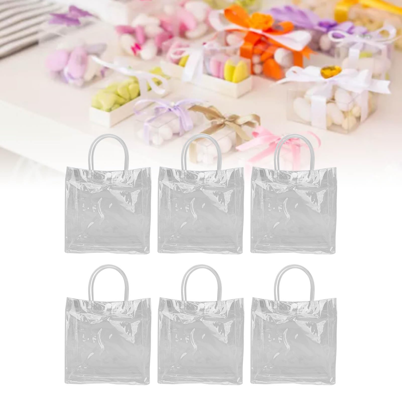 Bolsitas Para Dulces MAQIHAN Bolsas De Regalo De PVC Transparente