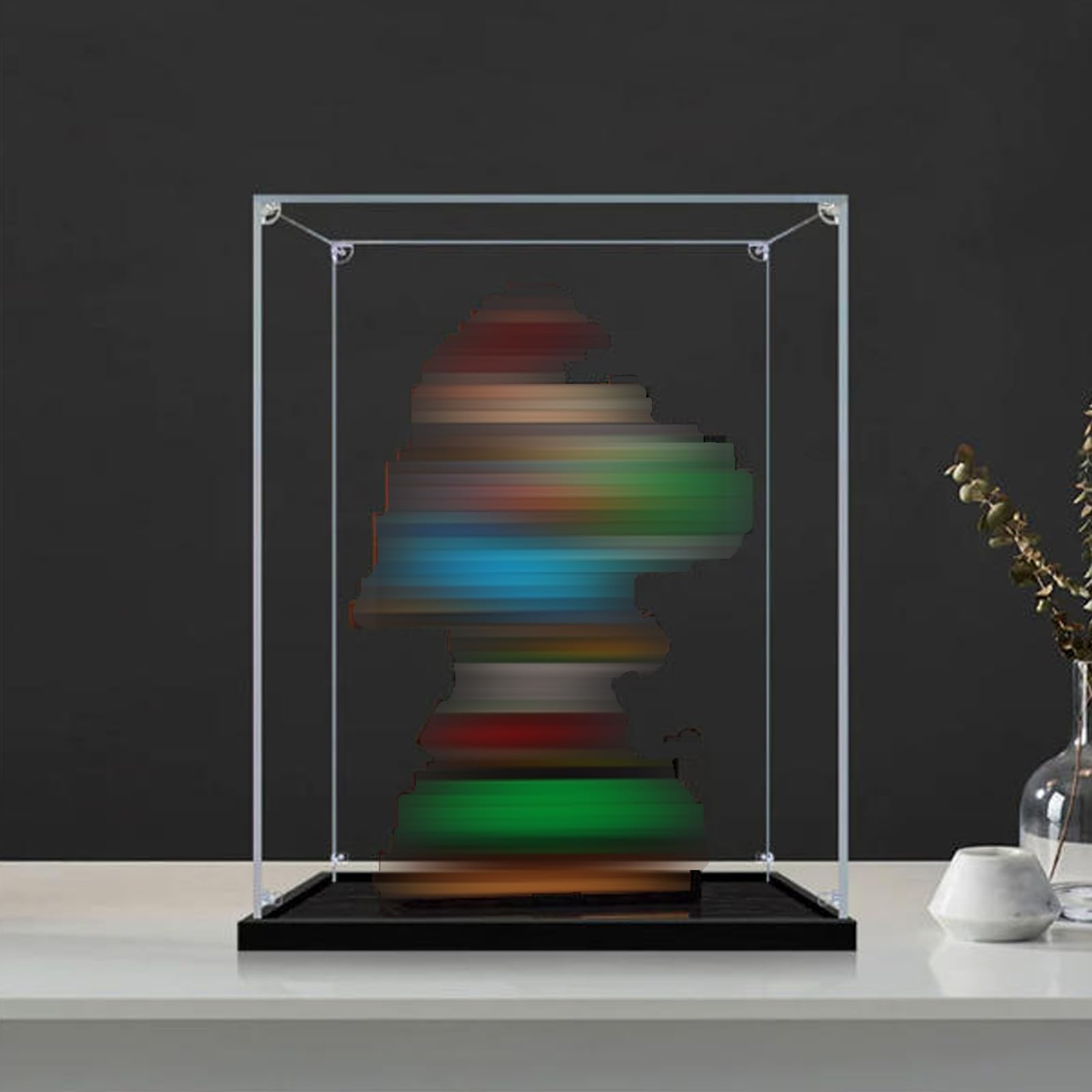 Acrylic Display Case Compatible with Lego 71438 Model, Dustproof Transparent Storage Box, Compatible with Lego 71438 (Model Not Included) (2mm)