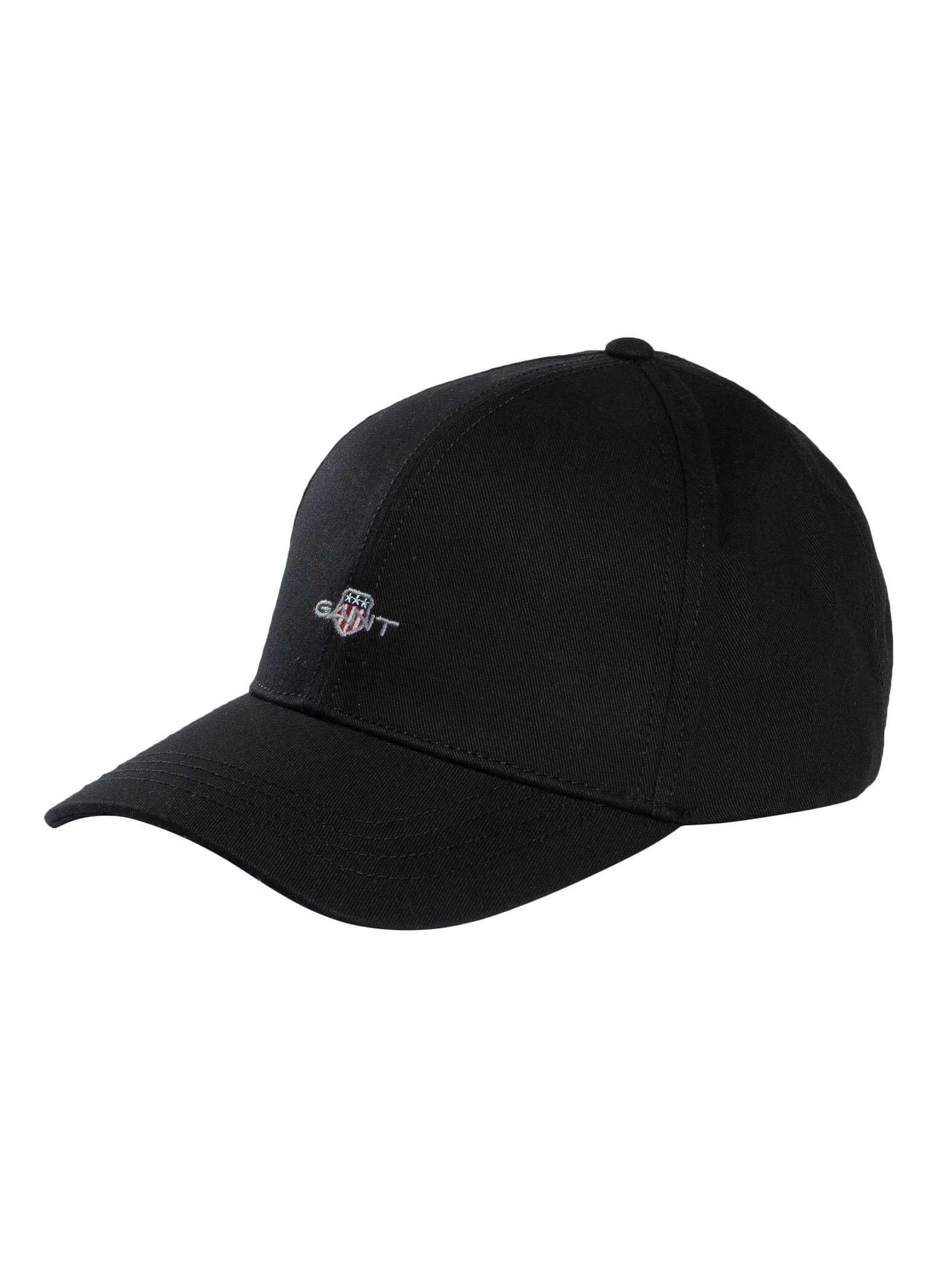 Gant Unisex Black Men's High Shield Cotton Cap, One Size