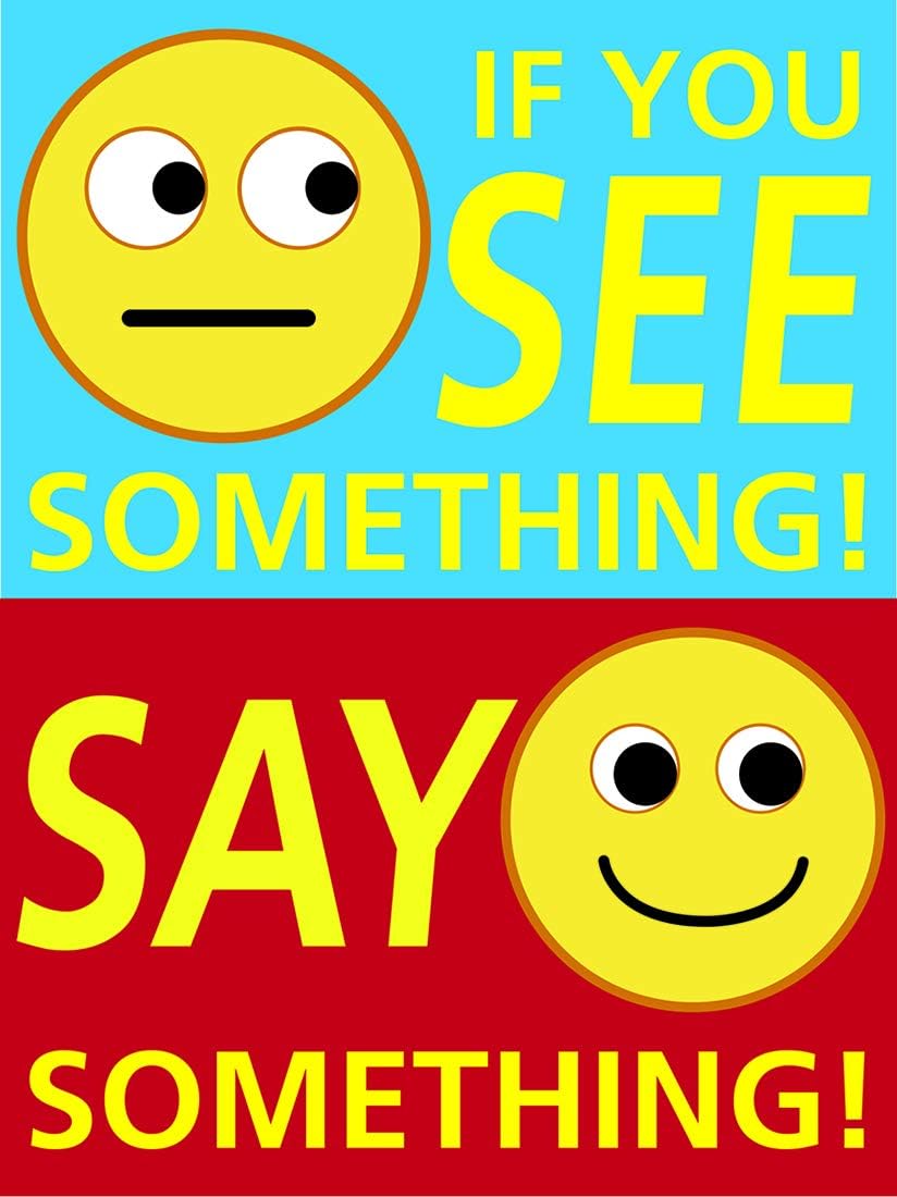 Hygloss Products See Say Something Poster, Multicolor