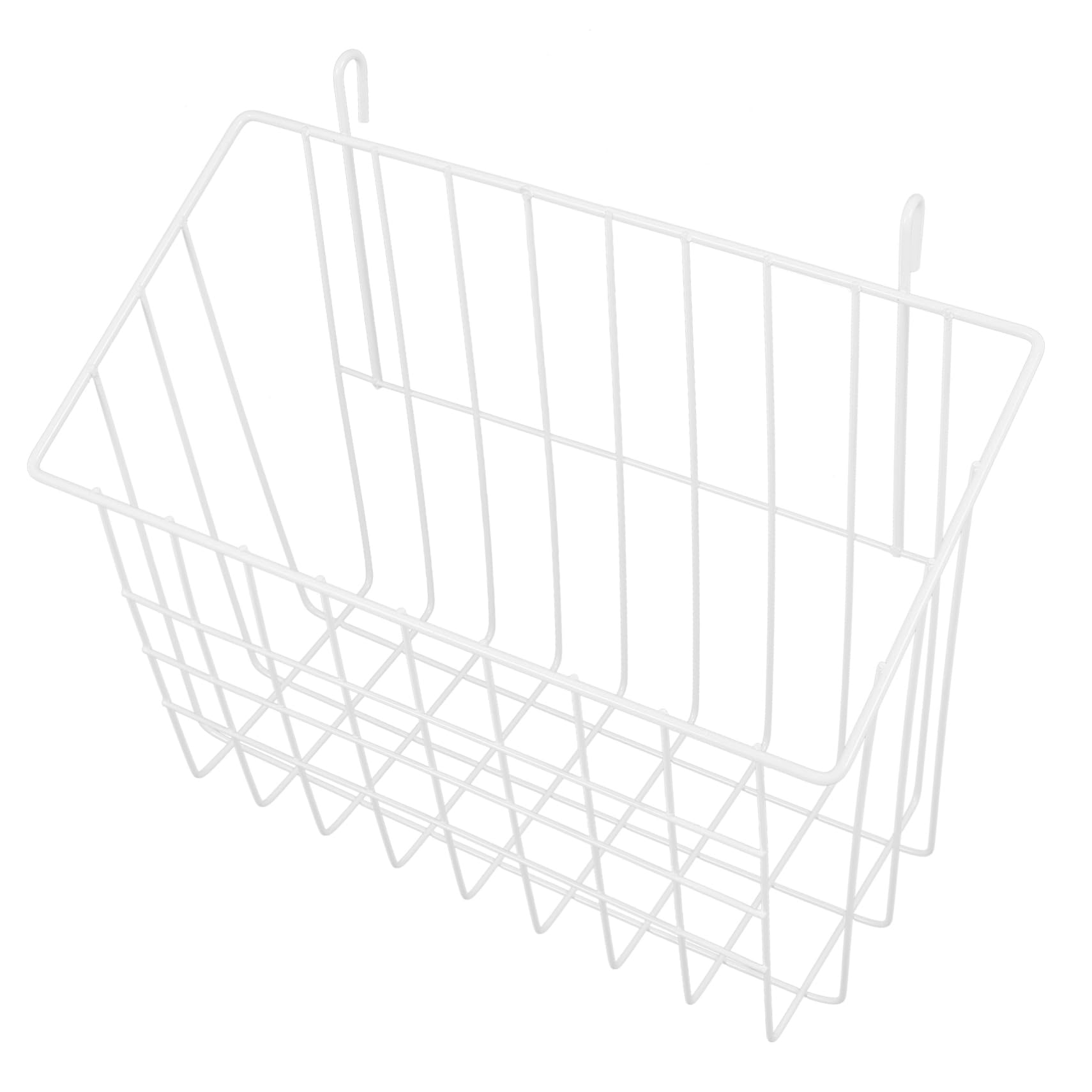 Mikikit Wrought Iron Rabbit Feeder Holder Storage Basket for Guinea Pigs Chinchillas Animals Durable Smooth Edges for Cages and Feed Management