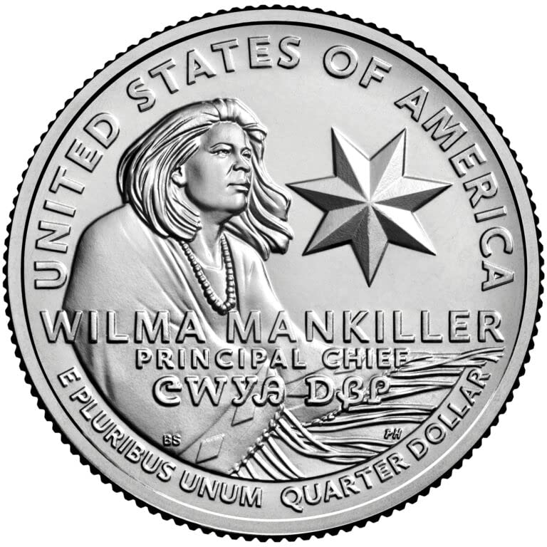 2022 P Bankroll of 40 - Wilma Mankiller, American Women Quarter Series Uncirculated Thumbnail