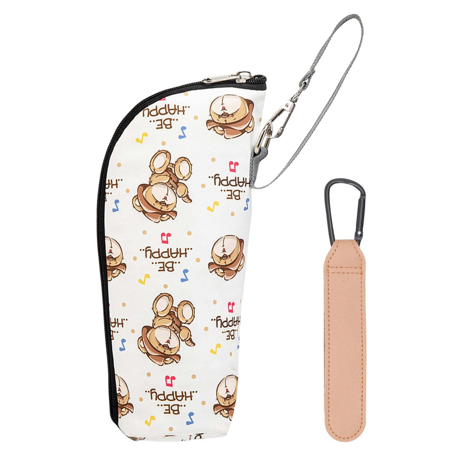 Borsa Termica Biberon Portabottiglie Termico, Mantiene la Temperatura 8 Ore, Leggero e Compatto, Ideale per Uscite con il Neonato, Facile da Pulire