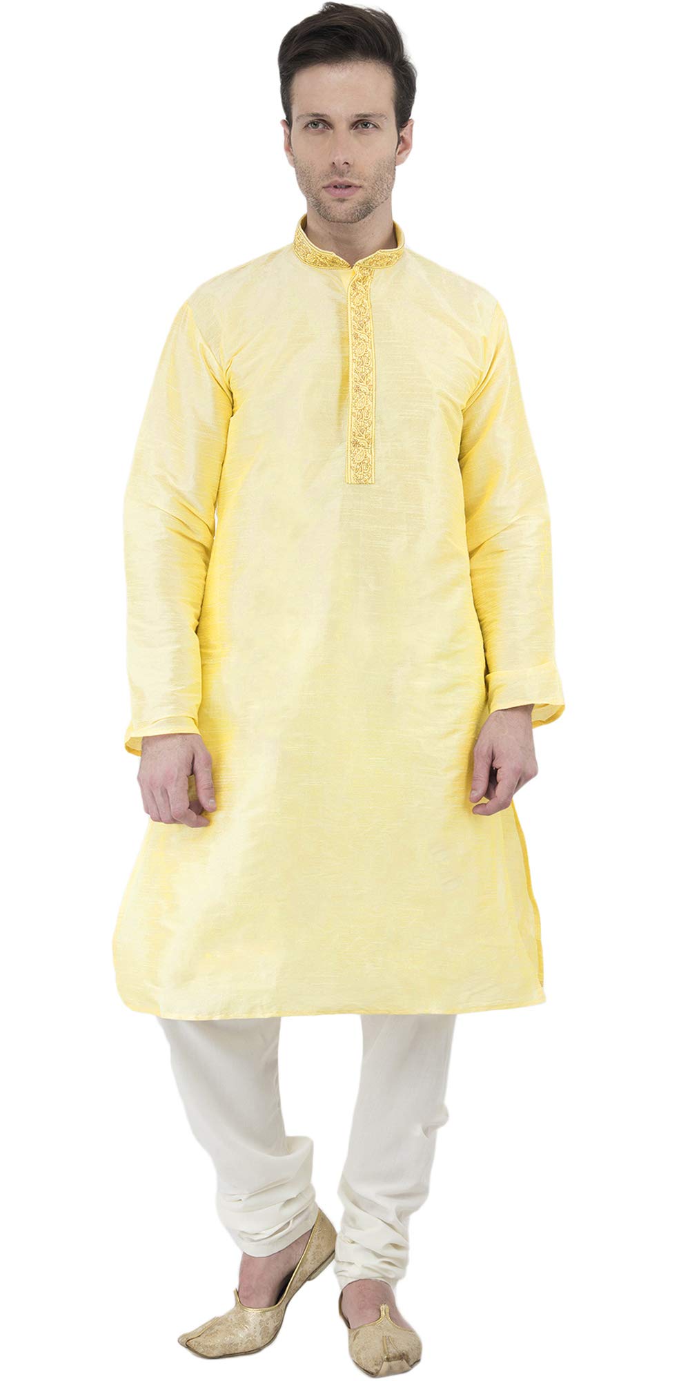 Men's Casual Silk Kurta Pajama