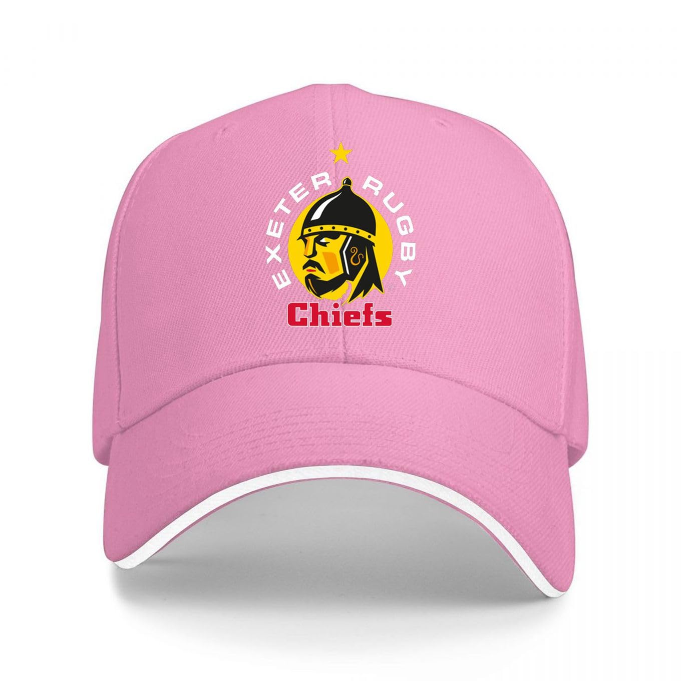 Inwedbw Exeter Chiefs Rugby Pink Unisex Adjustable Baseball Cap