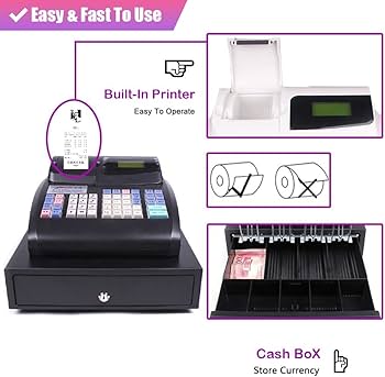 Amazon | レシートおよびジャーナル プリンター付き電子