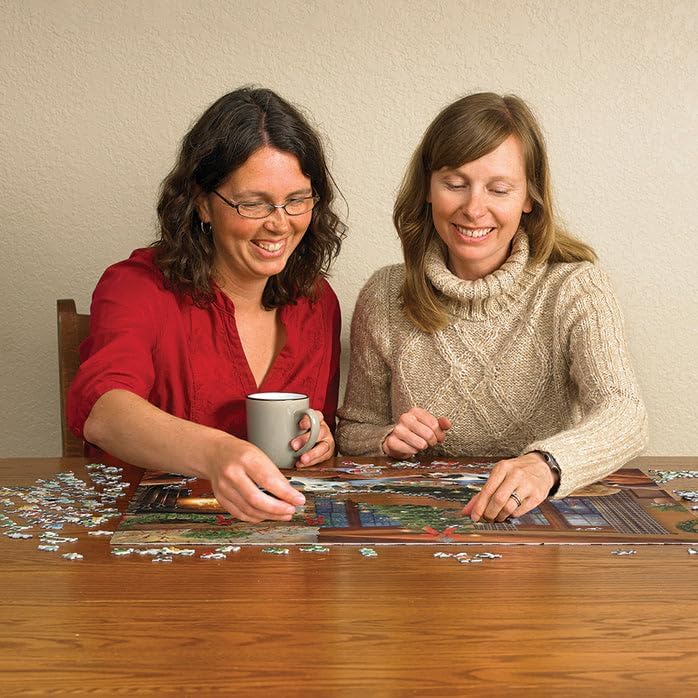 Cobble Hill 500 Piece Puzzle - Furry Festivities - Sample Poster Included