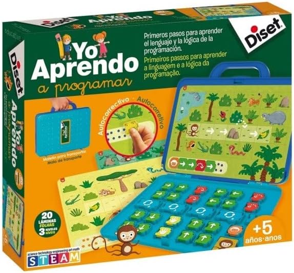 Diset I Learn Shapes and Colours Educational Game for Children from 3 Years, Red, 63798