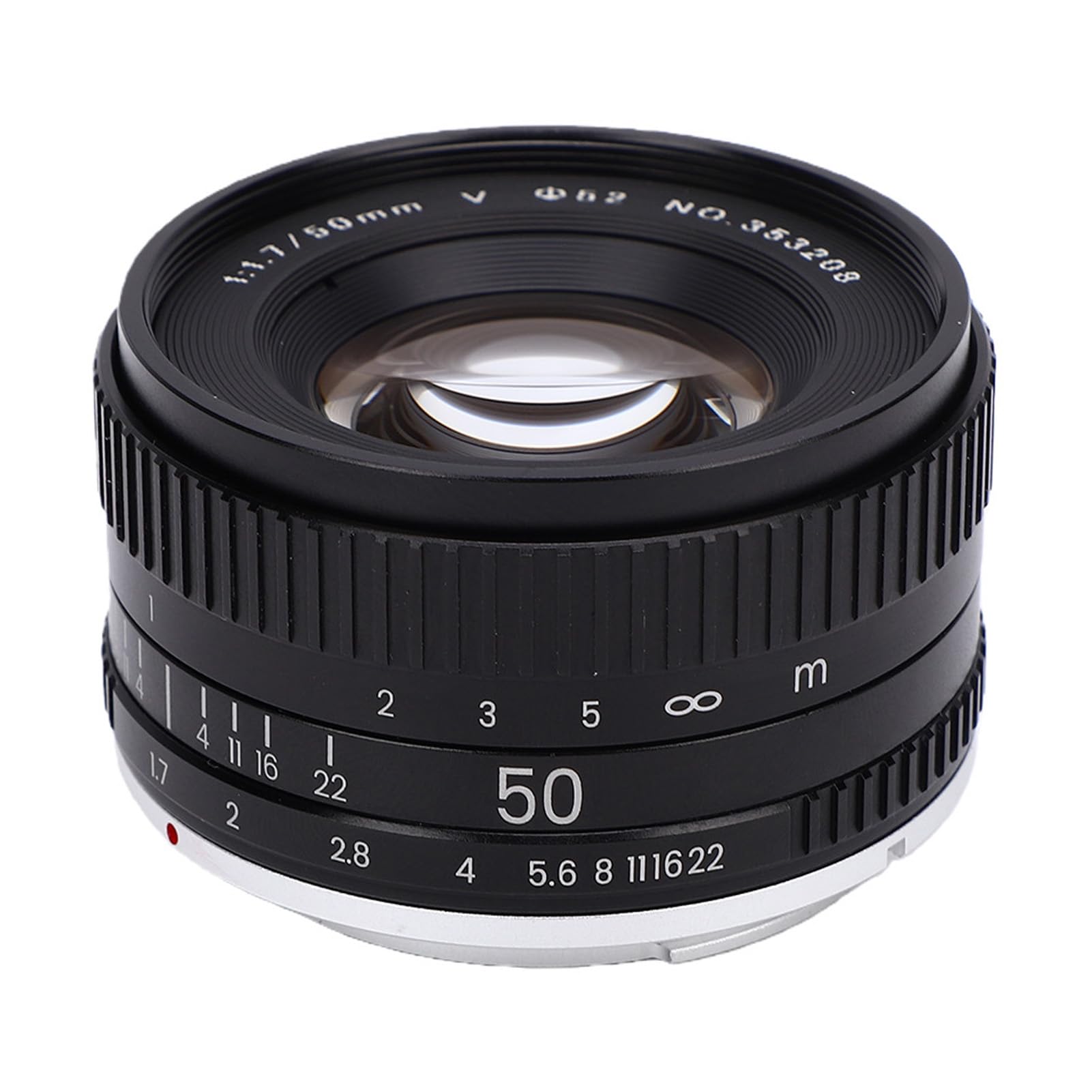 XUMIUZIY Obiettivo Primario da 50 Mm F1.7 Adatto per K1, Obiettivo con