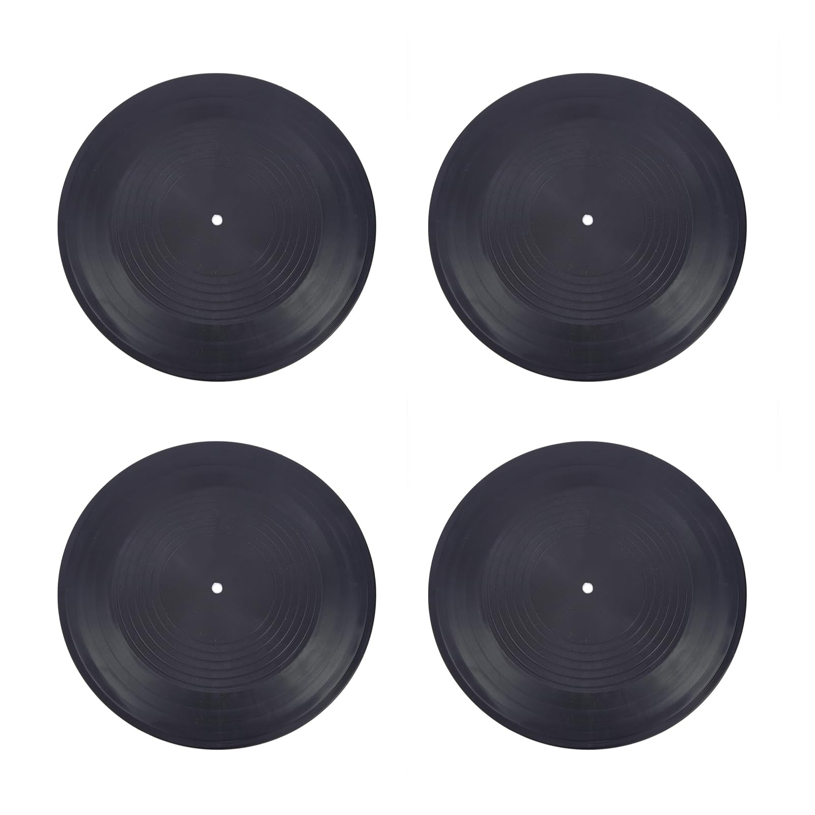 Décoration de chambre avec album CD esthétique et vinyles blancs pour mur rétro