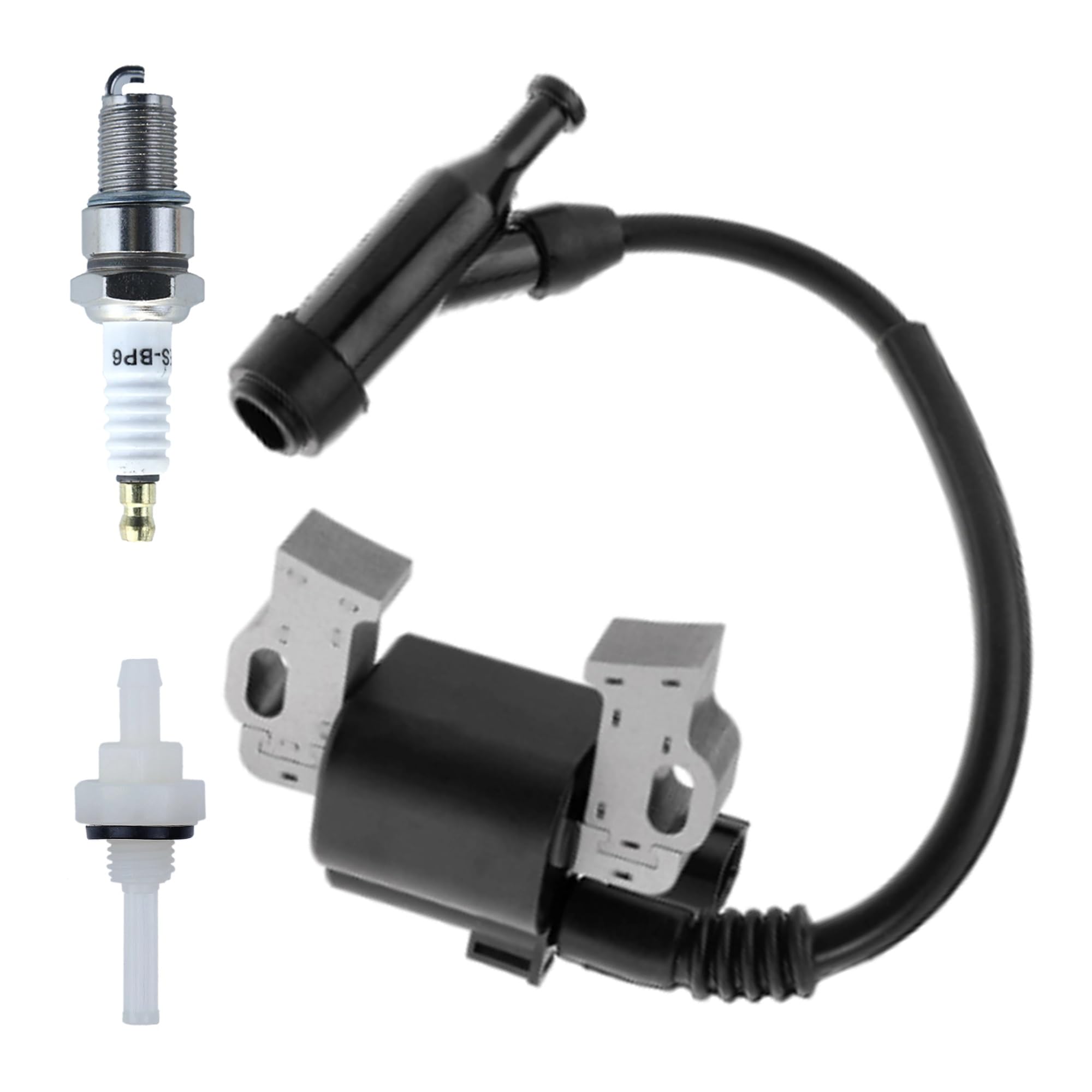 para GX240 para GX270 para GX340 para GX390 8HP 9HP 11HP 13HP Motores 30500-ZE2-023, 30500-ZF6-W02 Bobina Encendido para Bujía Bobina Encendido Motor