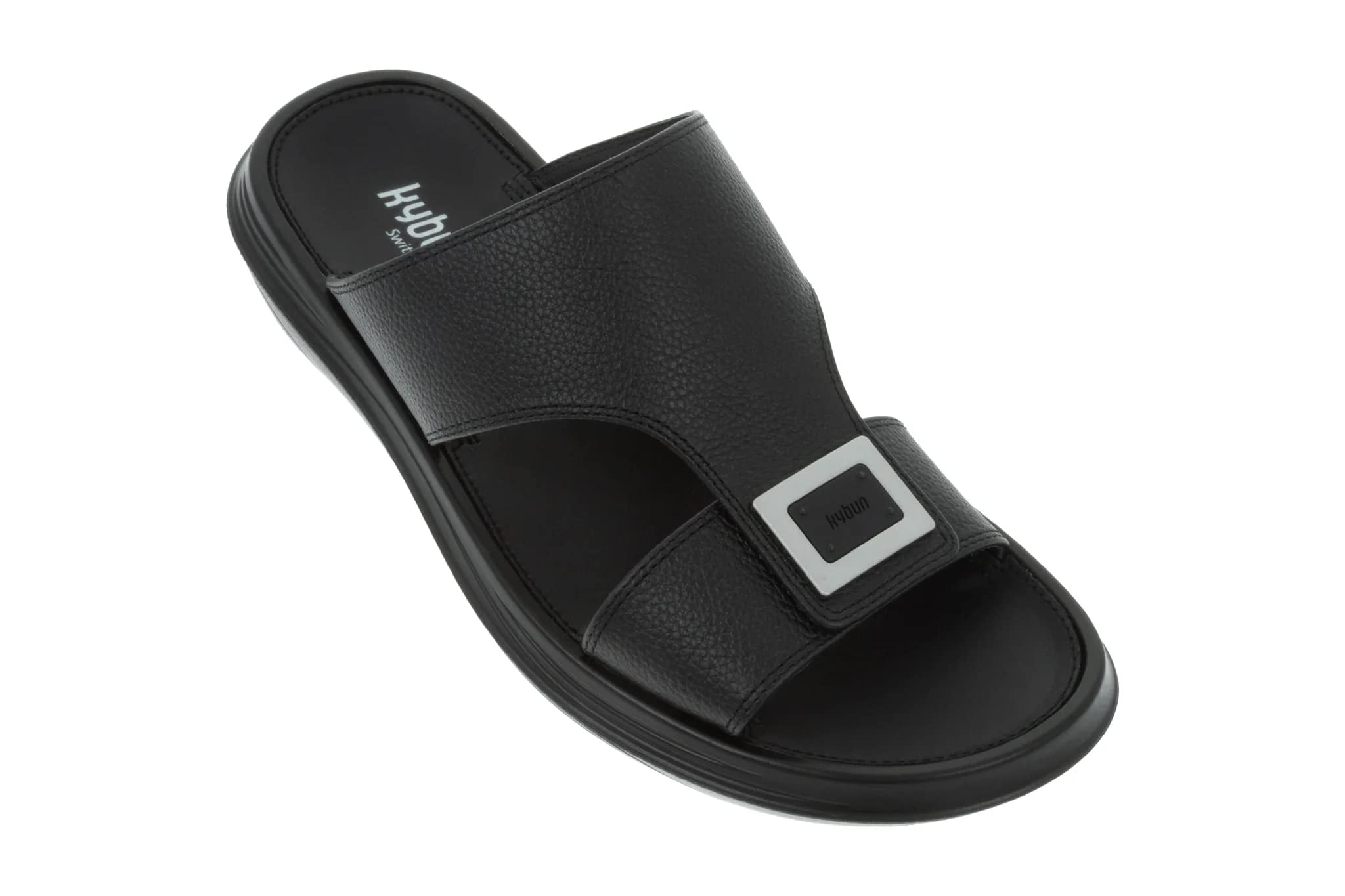 kybunkybun Albasheq Arabic Style Slipper for Men Full-Grain Leather Swiss Air-cushion