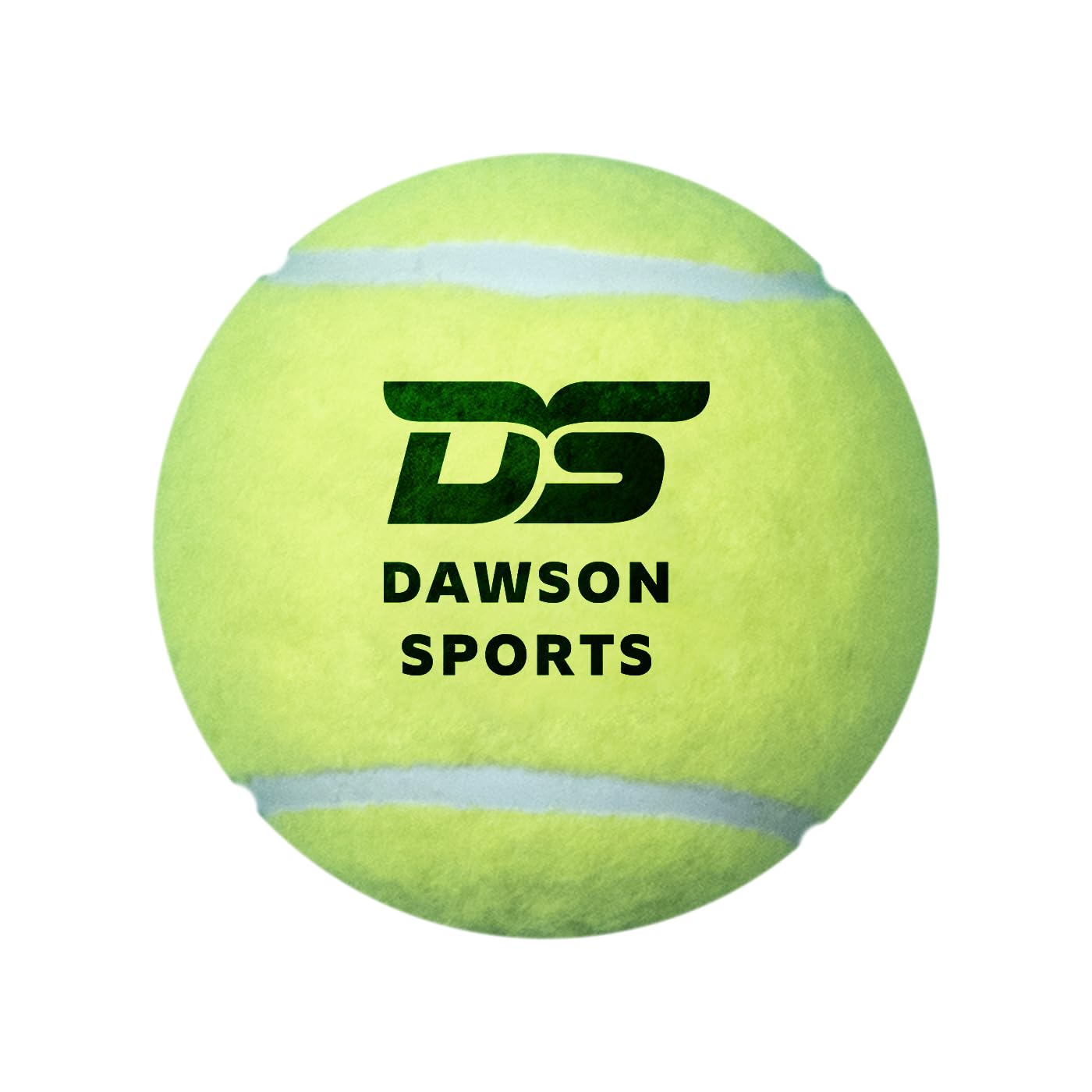 Dawson Sports Hard Tennis Cricket Ball - Yellow