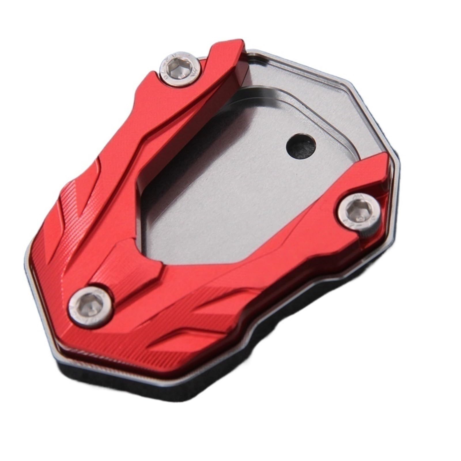 podkładka wspornik bocznego Pasuje Do VOGE 500DS Motocyklowa Podpórka Boczna Płyta Przedłużająca Powiększalnik Poduszki(RED)