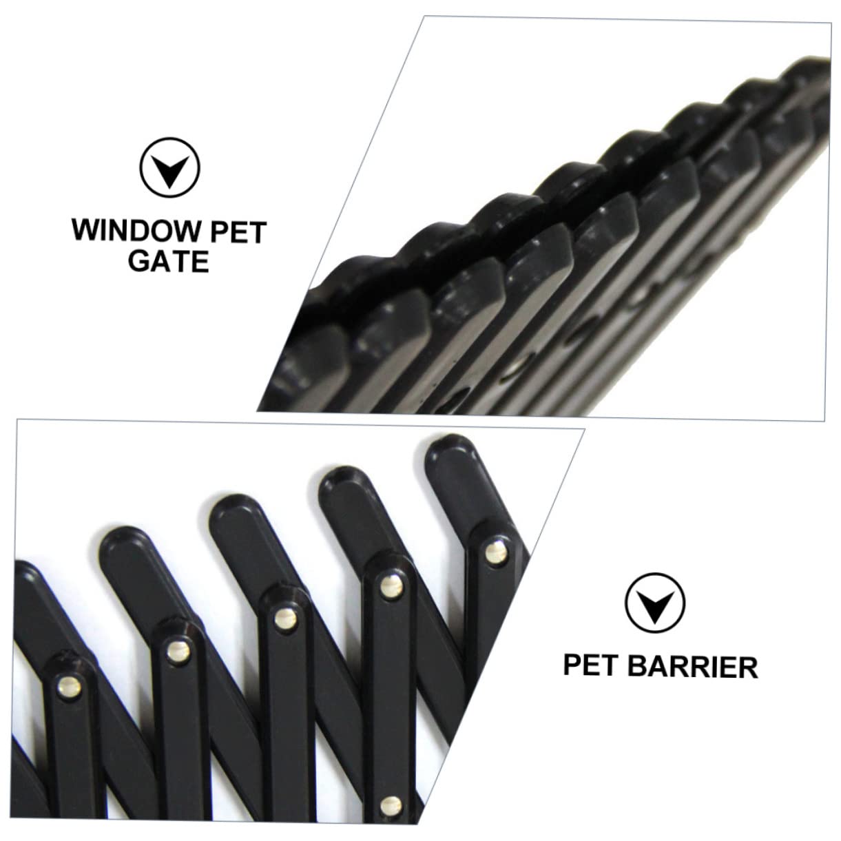 BESTonZON 1Pc Retractable Car Window Pet Safety Fence Compact Barrier for Dogs Easy Installation Durable Material for Window Protection and Pet Safety Vehicles