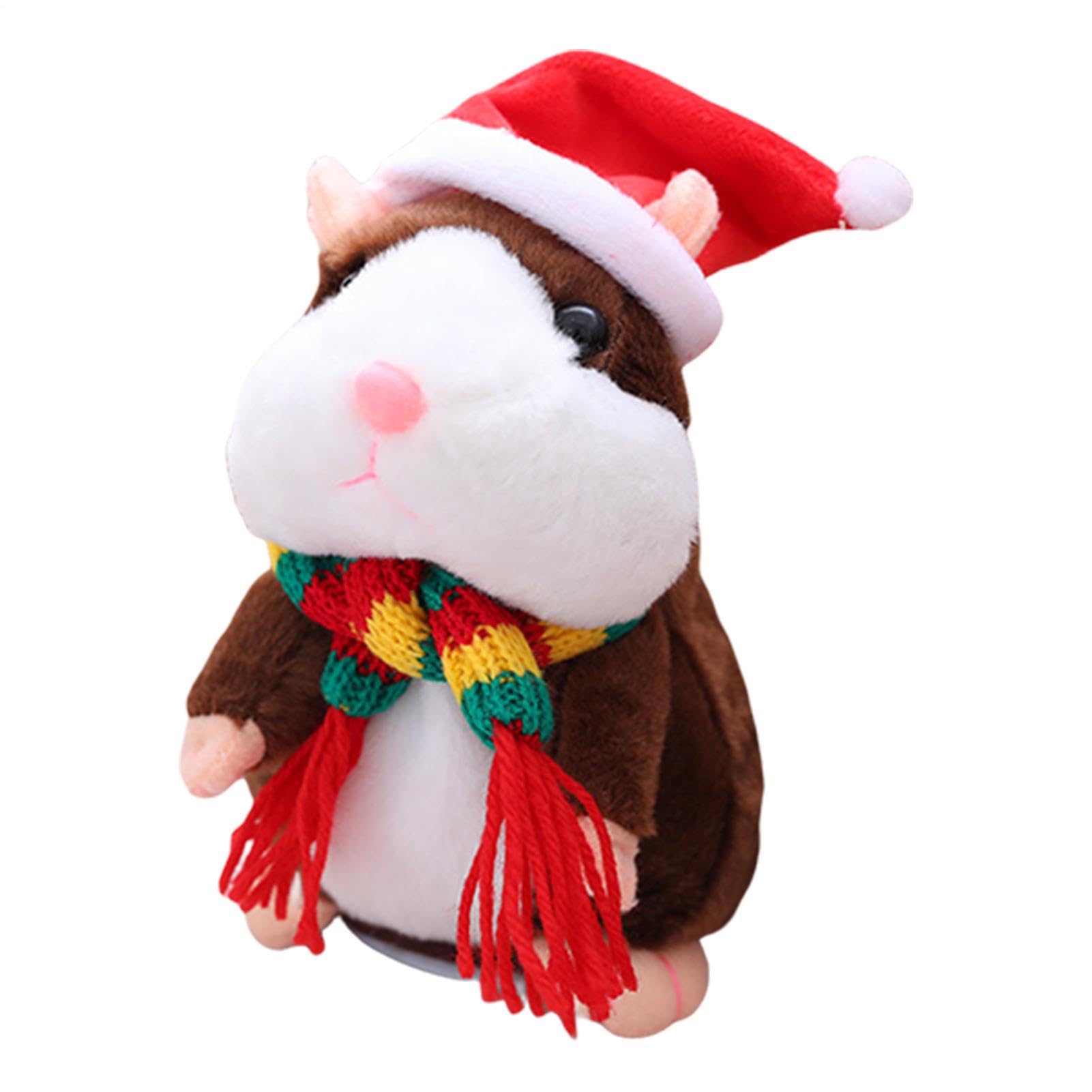 Hamster Parlant Talking Toys – Peluche Répétitive à Hochement De Tête, Enregistrement Sonore, 16 Cm