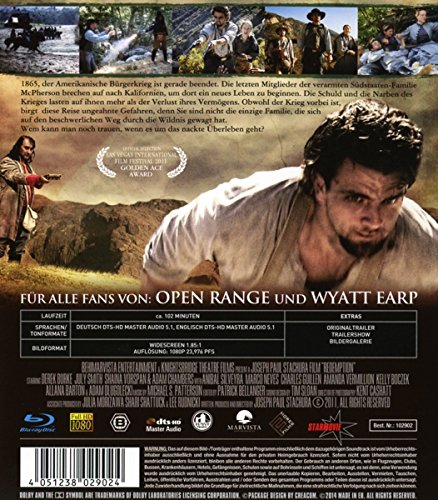 Redemption (2011) ( Open Guns ) [ Blu-Ray, Reg.A/B/C Import - Germany ]