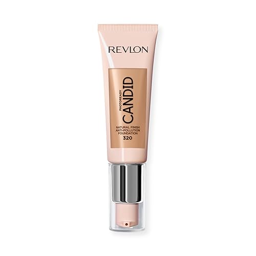 REVLON PhotoReady Base sincera de acabado natural, con ingredientes anticontaminantes, antioxidantes y antiluz azul.