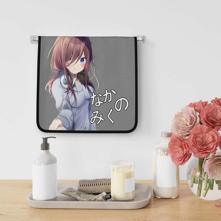 フェイスタオル　五等分の花嫁　中野 三玖 Amazon.co.jp: 649 五等分の花嫁 中野三玖 タオル secret : おもちゃ