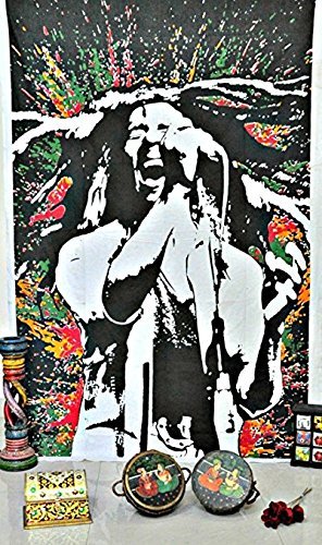 Textile export creations Cotton Centre Table Cover (Set of 1, Multicolour)