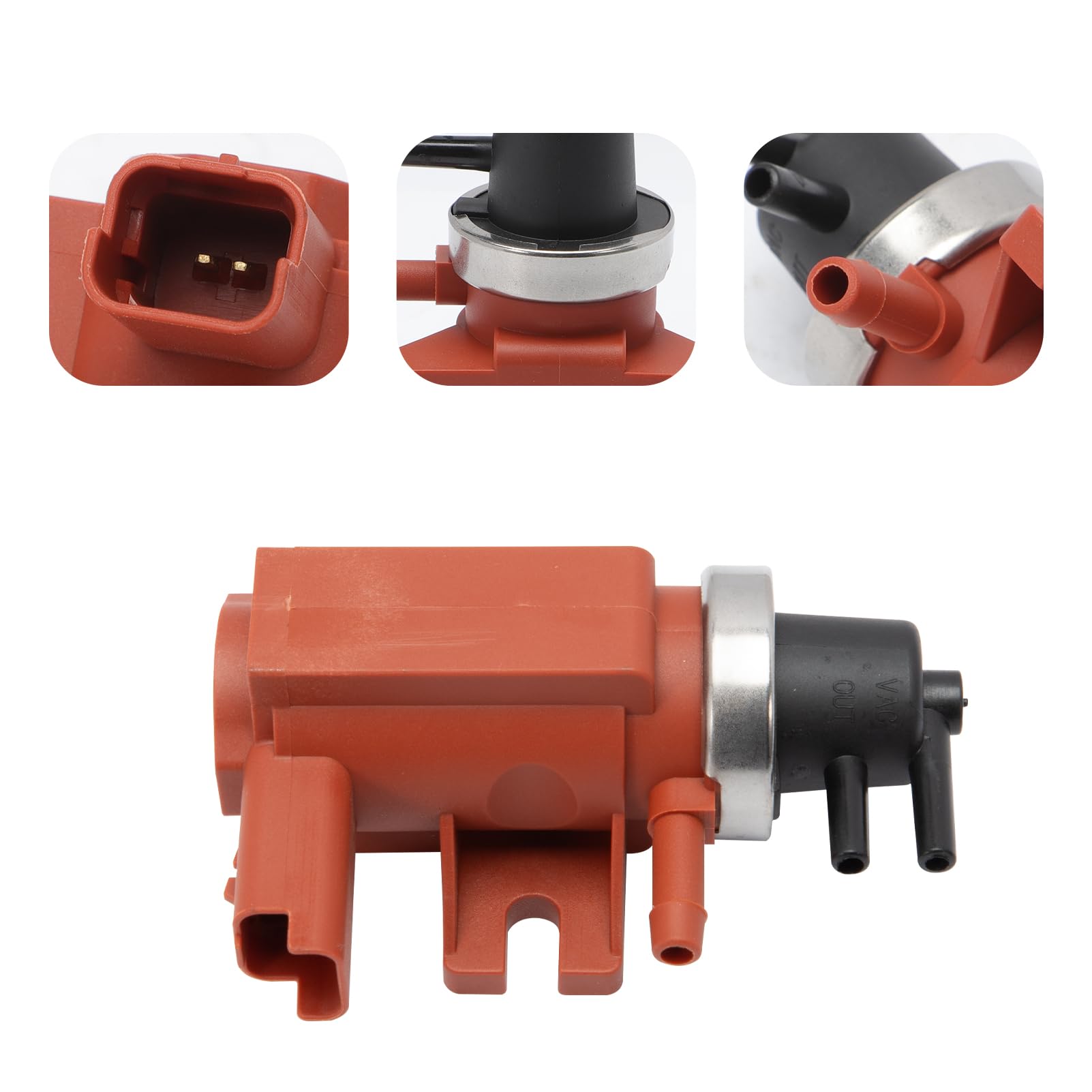 Turbo Boost Presión Electroválvula Transductor Kompatibel mit C2 C3 C4 C5 para 206 207 307 308 407 607 Berling para FOCUS FIESTA 1618C9 9652570180