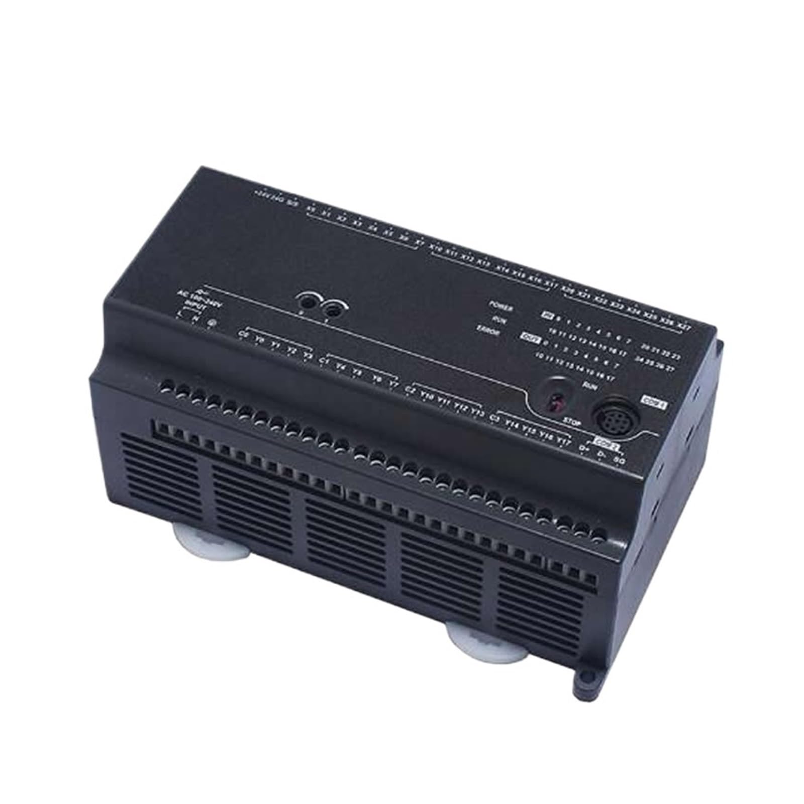 Contrôleur PLC DVP24EC00R3 EC2 hôte 100-240VAC 12DI 12DO avec sortie relais