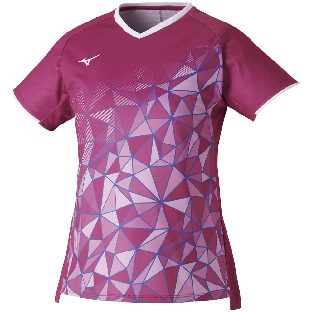 Amazon.co.jp: [ミズノ] テニスウェア ゲームシャツ 吸汗速乾 ダイナ