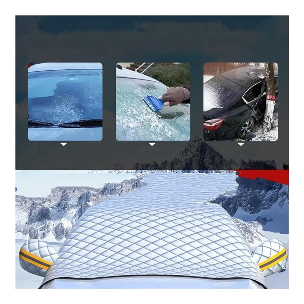 Parasol Magnético para Parabrisas Protector Magnético Parabrisas Coche Protección Contra Nieve Y Hielo Parasol Antinieve Cubierta Antihielo Visera Accesorios Exteriores Invierno Protector para Arabris