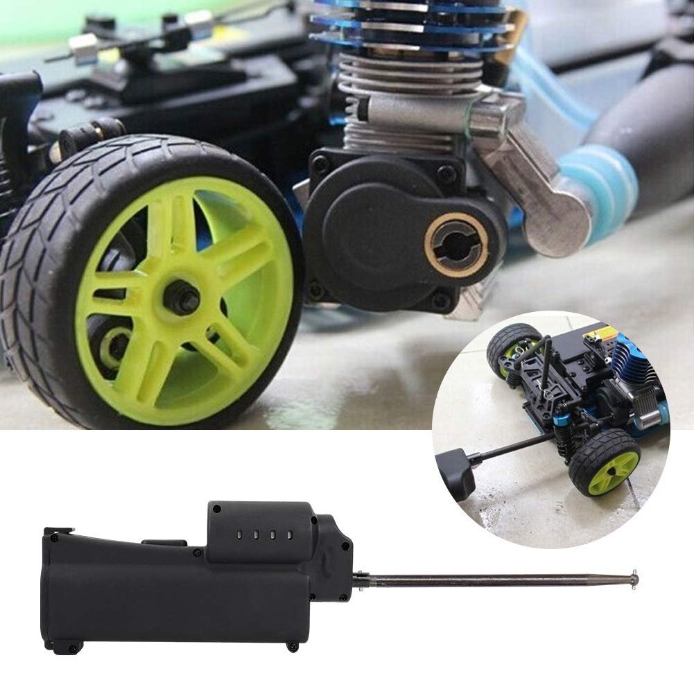 Alomejor Arrancador de Potencia de Mano para Motor 540 1/10 RC Motor de Coche 1/8 o 1/10 Motor de Arranque de Coches de Motor