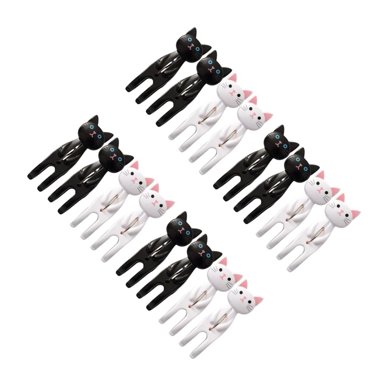 Garneck 4 Set Di Robuste Mollette in Plastica A Tema Gatti Clip Antivento Per Bucato Morsetti Per Trapunte Per Appendere Asciugamani Da Spiaggia Per La Casa Allaperto 4 Pezzi*4