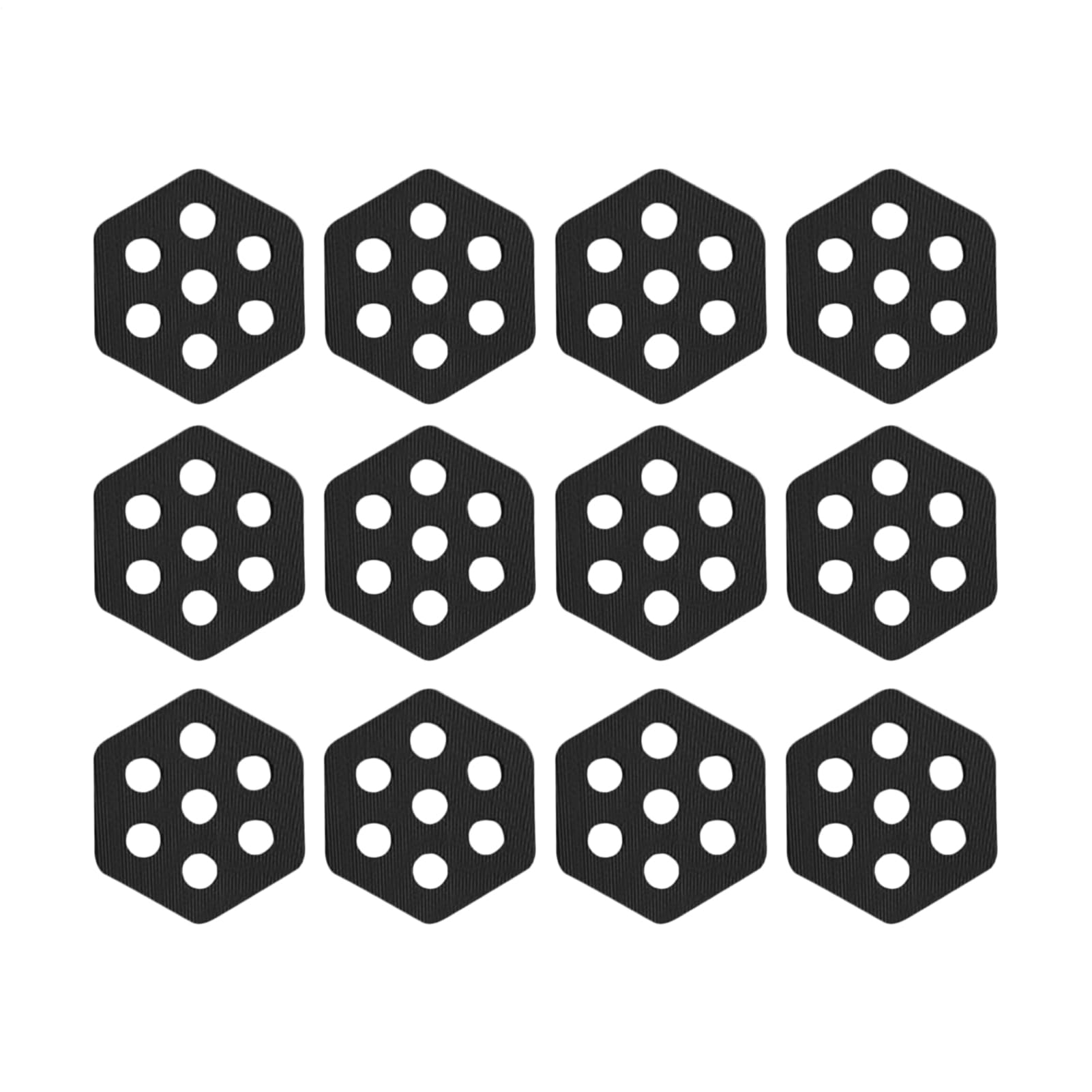 Traction Pad Surfboard, Anti-Slip 12 Piece Hexagon Surfboard Grip Pads, Water Sports Accessories, Customizable Hex Design for Surfing, Sea Fishing, Beach, Pool, Summer Adventures