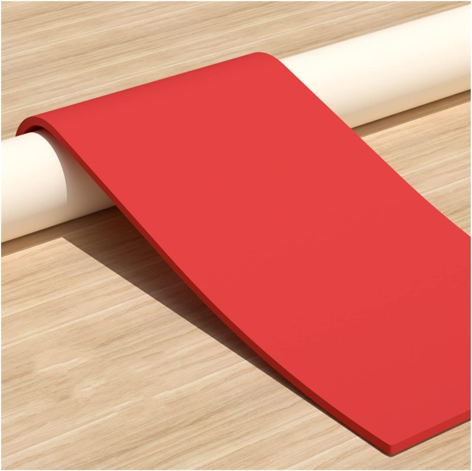 LNNW Garage Wall Protector Self Adhesive Garage Wall Protector, Wall Edge And Bumpers Guards, Parking Garages Warehouses Garage Parking Bumpers Wall Corner Edge and Bumpers Corner Guards(Rosso,2m)
