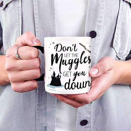 Miniatura 7 de Morphing Mugs Harry Potter - Snape - After All This Time - Always - Taza sensible al calor de 11 onzas - Taza de cerámica que cambia de color para