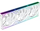 Thermalright TL-M12QRW 120mm ARGB Reverse Case Fan, Daisy-Chain | 1500RPM | Silent Computer Fan with Infinite Mirrors on Both Sides(White) gallery image