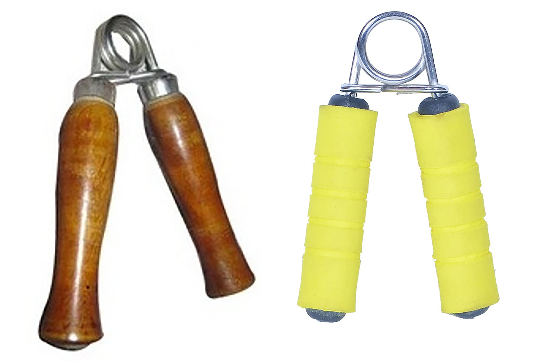Victor Choice Hand Gripper Forearm Exerciser Wrist Fitness Foam Hand Grip--(Brown & Yellow)_(Combo Of 2)--ADSX-image-32