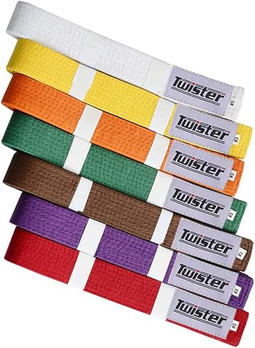 Twistercinturones de Rank para artes marciales Karate, Aikido, Taekwondo, judo,