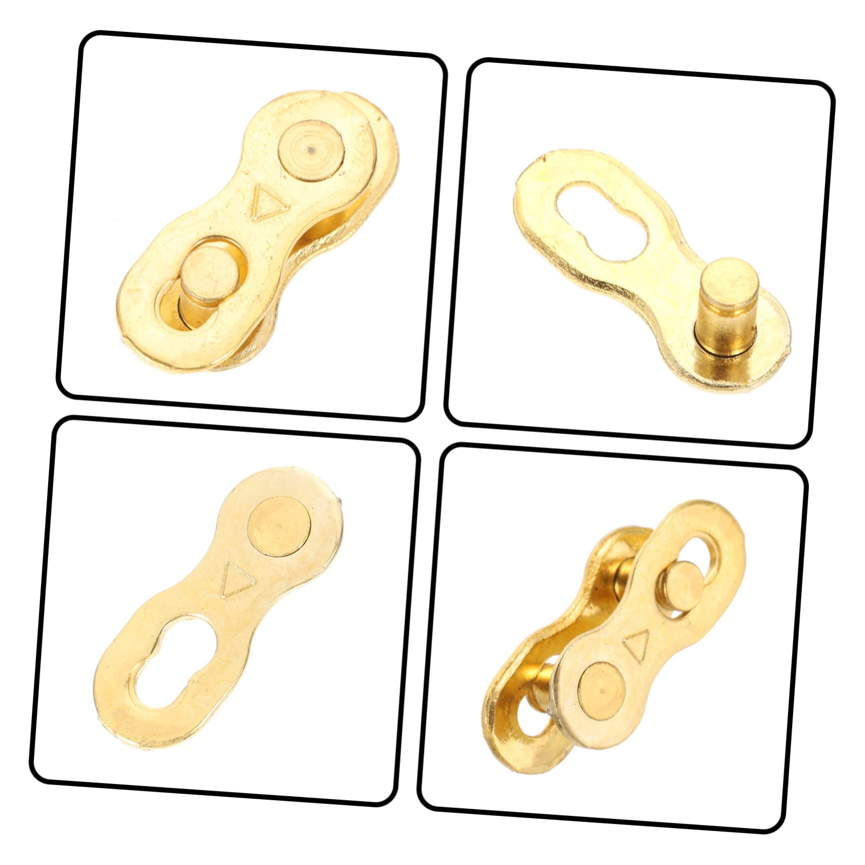 INOOMP 72pezzi Giunti Catena Bicicletta Pratici Con Facile Installazione Per Mountain Bike Collegamenti Catena Resistenti e Sostituzione Per Ciclisti Appassionati