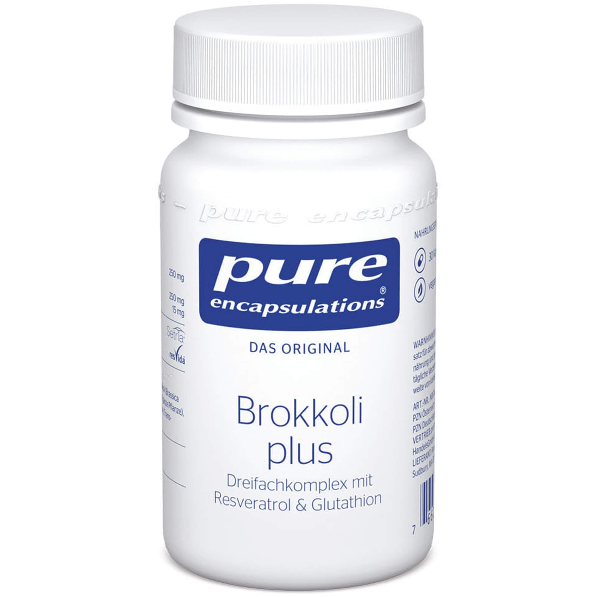 Pure Encapsulations - Brokkoli Plus - Superfood Nahrungsergänzungsmittel - Brokkolikapseln, um das Immunsystem zu stärken - 30 Kapseln