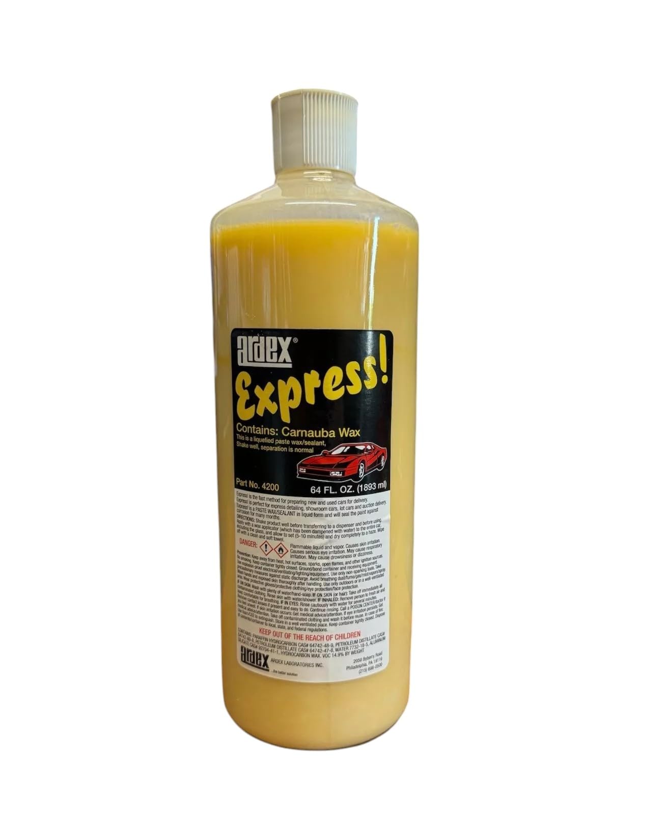 Ardex Express Wax 4200 - Speed Wax for Long Lasting Protection and Brilliant Luster