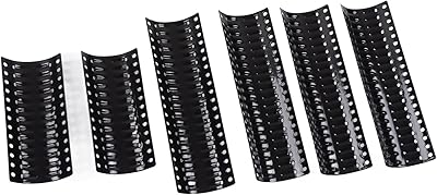 Grill Porcelain Heat Plate, 2 Sets Grill Heat Plate Shield Stainless Steel Adjustable Universal for Barbecue