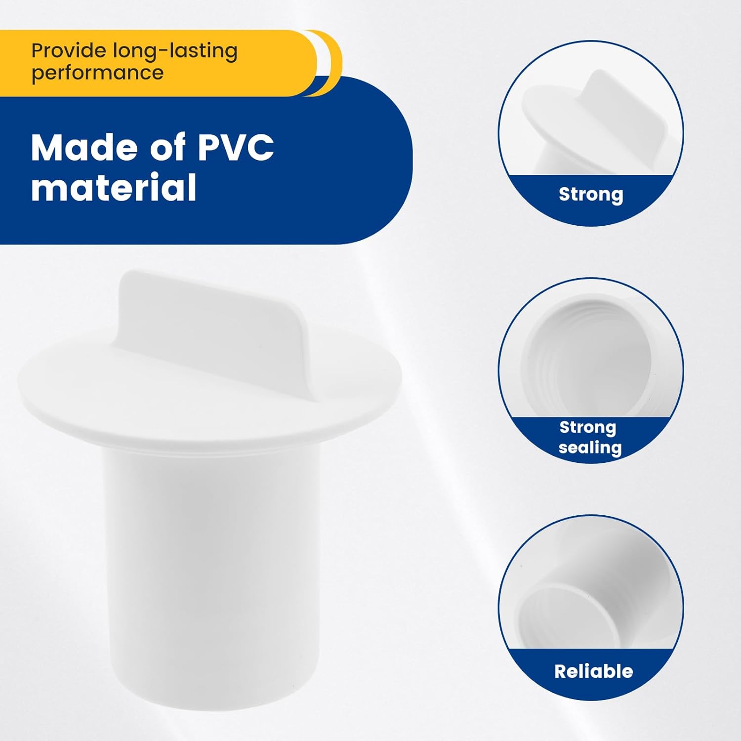 5Pcs 3.5 Inch Hot Tub Filter Standpipe Caps Keeps Debris and Dirt from Entering The Pipes, PVC Hot Tub Filter Cover, Replacement Parts for Hot Tub Filter Standpipe